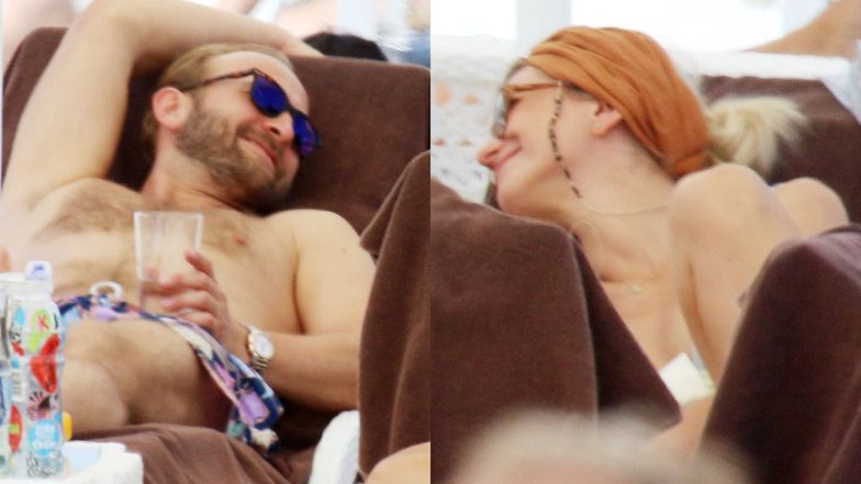 Borys Szyc na urlopie 