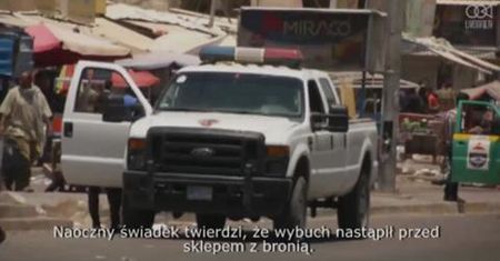 Śmiertelna eksplozja przy sklepie z bronią