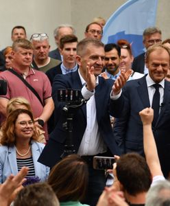 Wizyta Donalda Tuska w Szczecinie. Doszło do przepychanek i kłótni