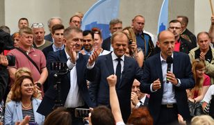 Wizyta Donalda Tuska w Szczecinie. Doszło do przepychanek i kłótni