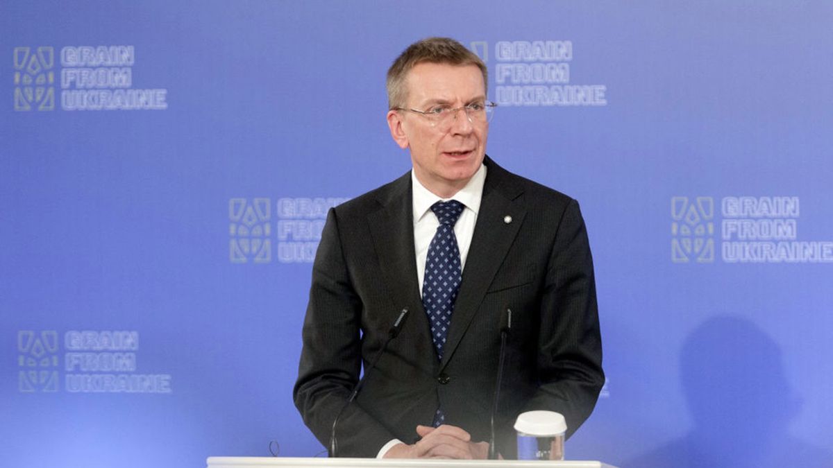 Getty Images / Kirill Chubotin/Ukrinform/Future Publishing / Na zdjęciu: Edgars Rinkevics