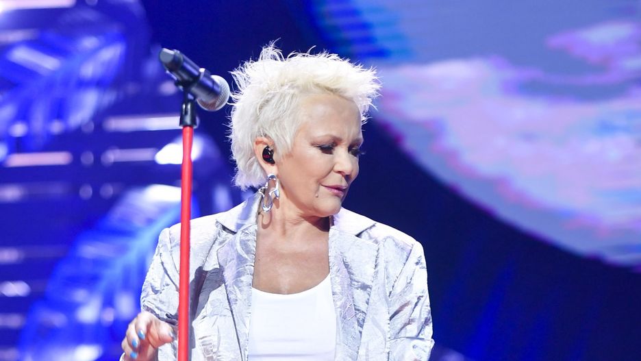 Małgorzata Ostrowska żegna gitarzystę z Lombardu