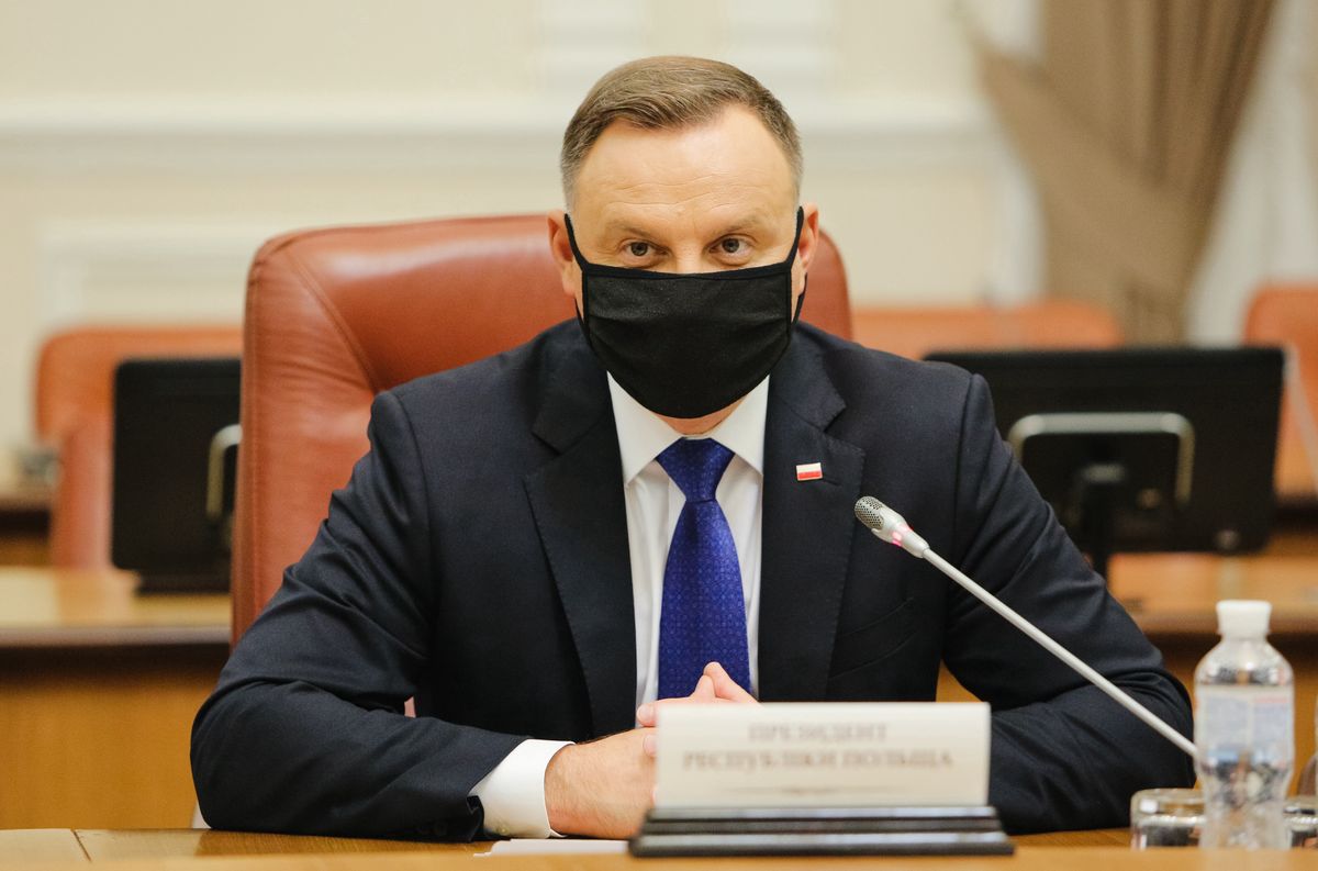 Andrzej Duda skomentował decyzję TK i strajk kobiet