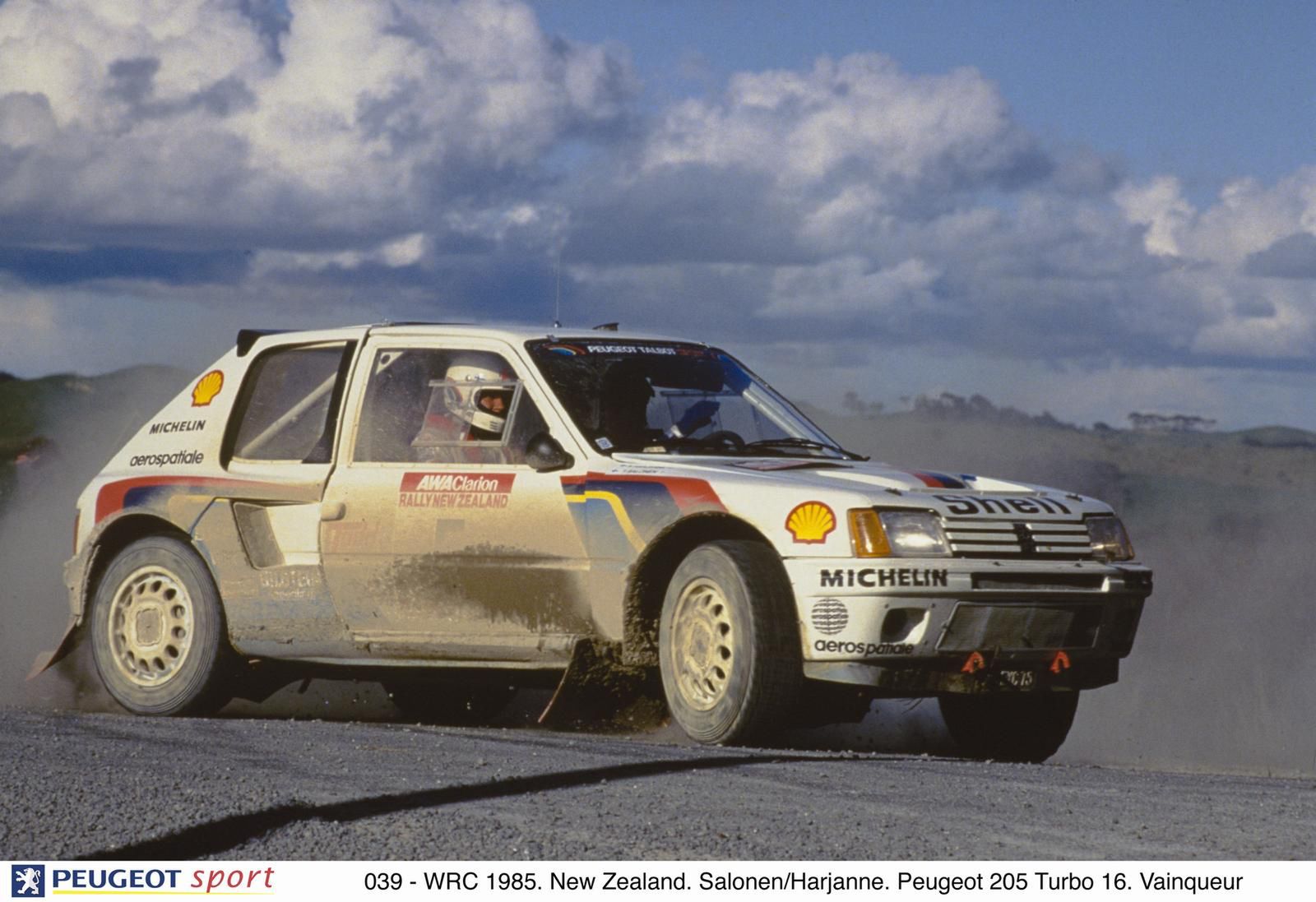 Peugeot 205 turbo 16 grupy B