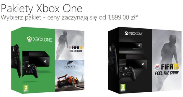 Znamy polską cenę Xbox One i zawartość zestawów z konsolą