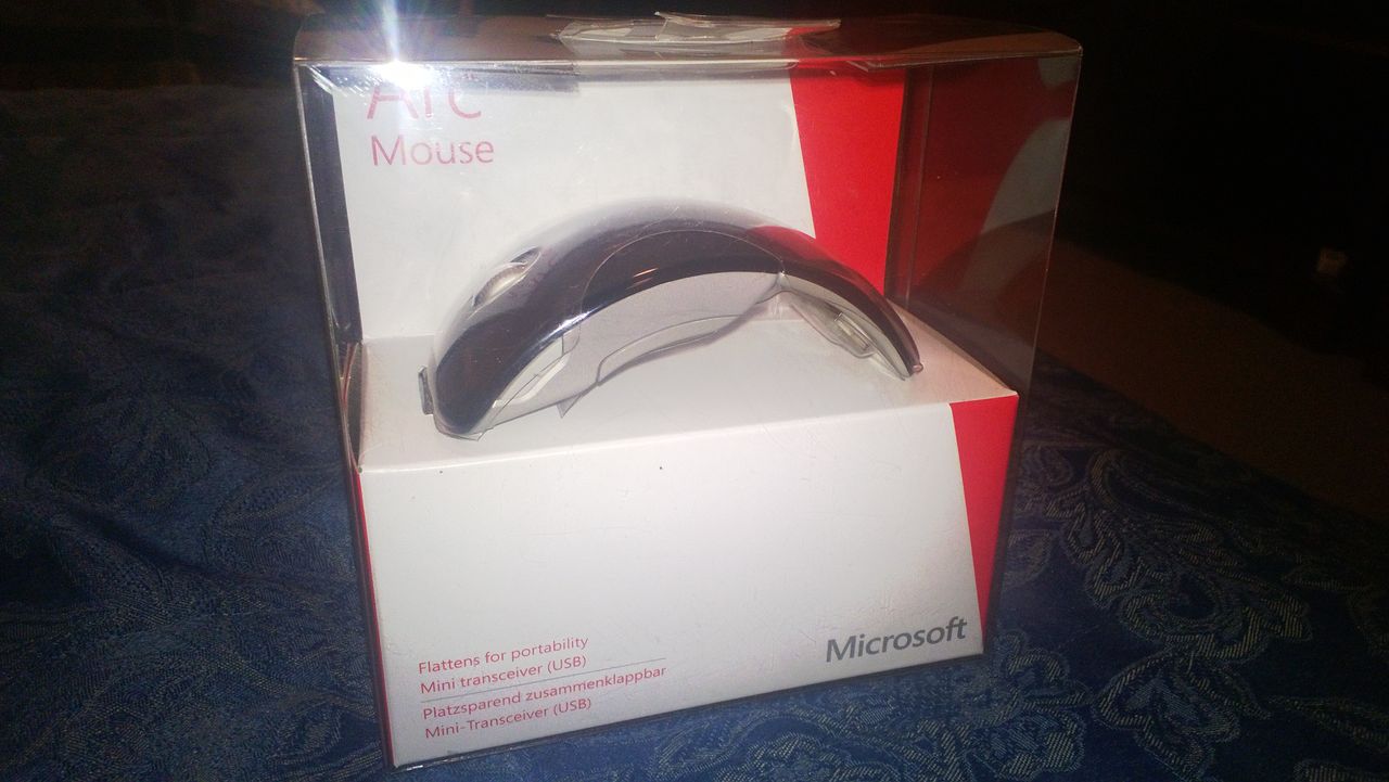 Microsoft Arc Mouse - dziwna recenzja + dziwny wstęp