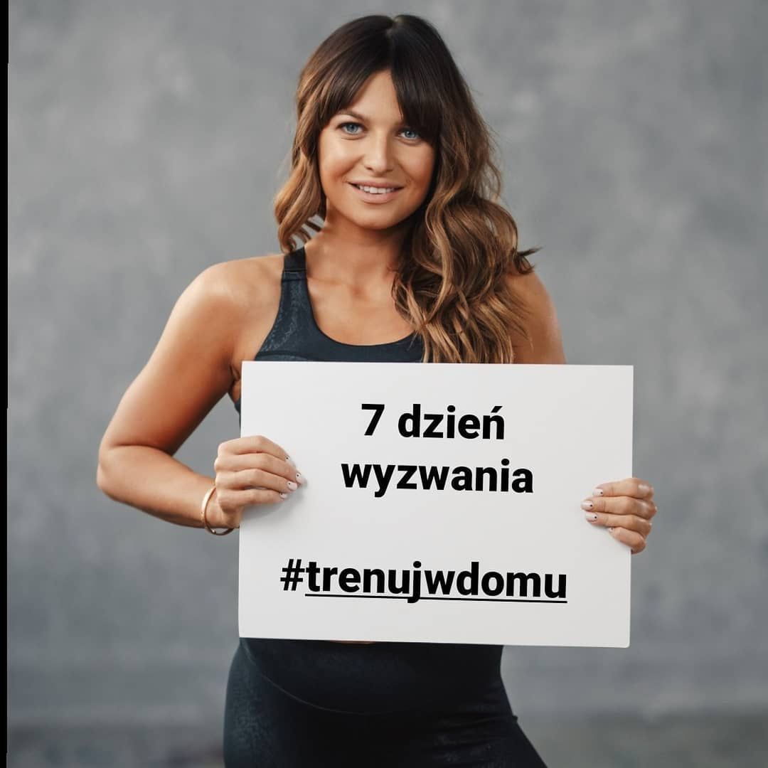 Anna Lewandowska-wyzwanie trenuj w domu