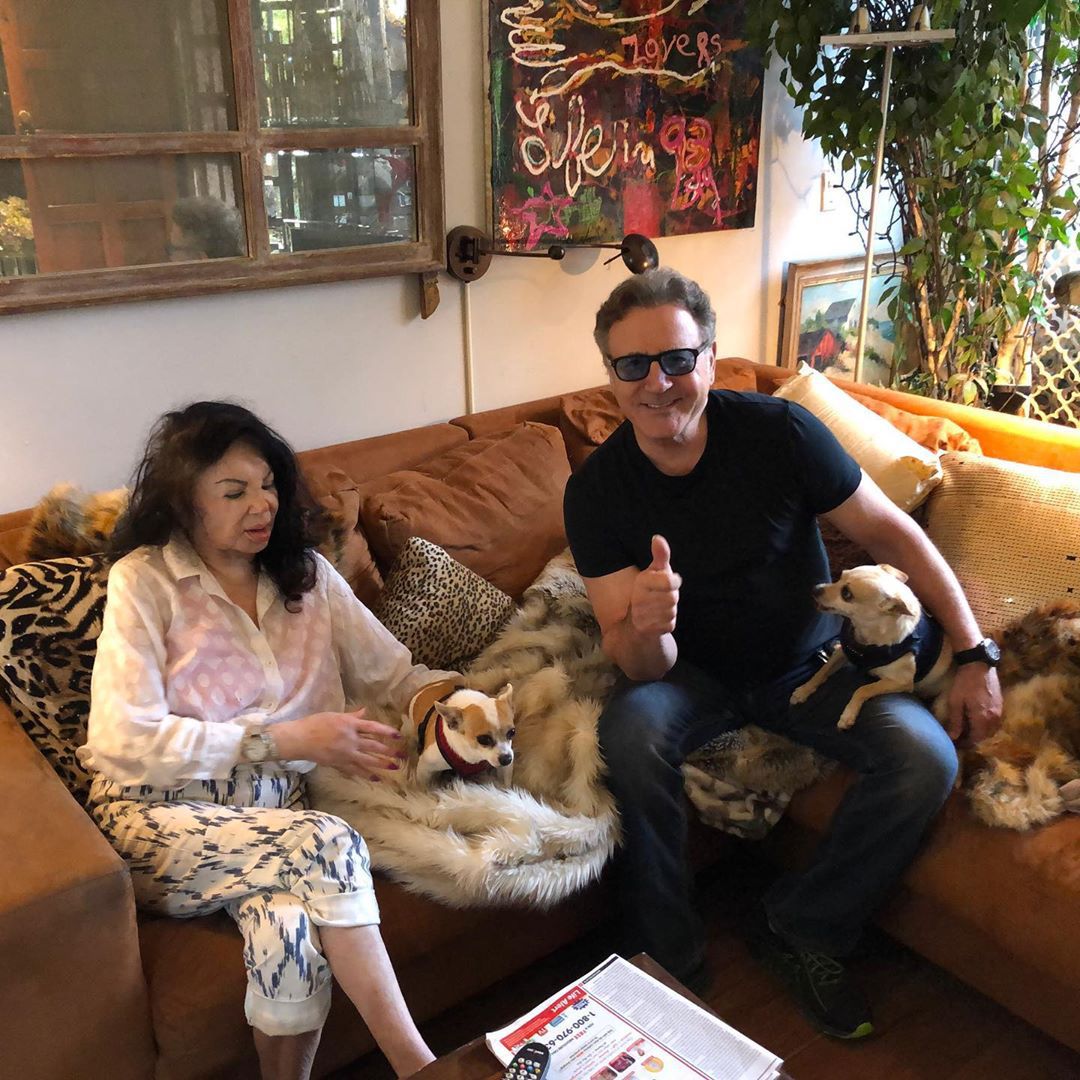 Jackie Stallone nie żyje. Na zdjęciu z synem, Frankiem