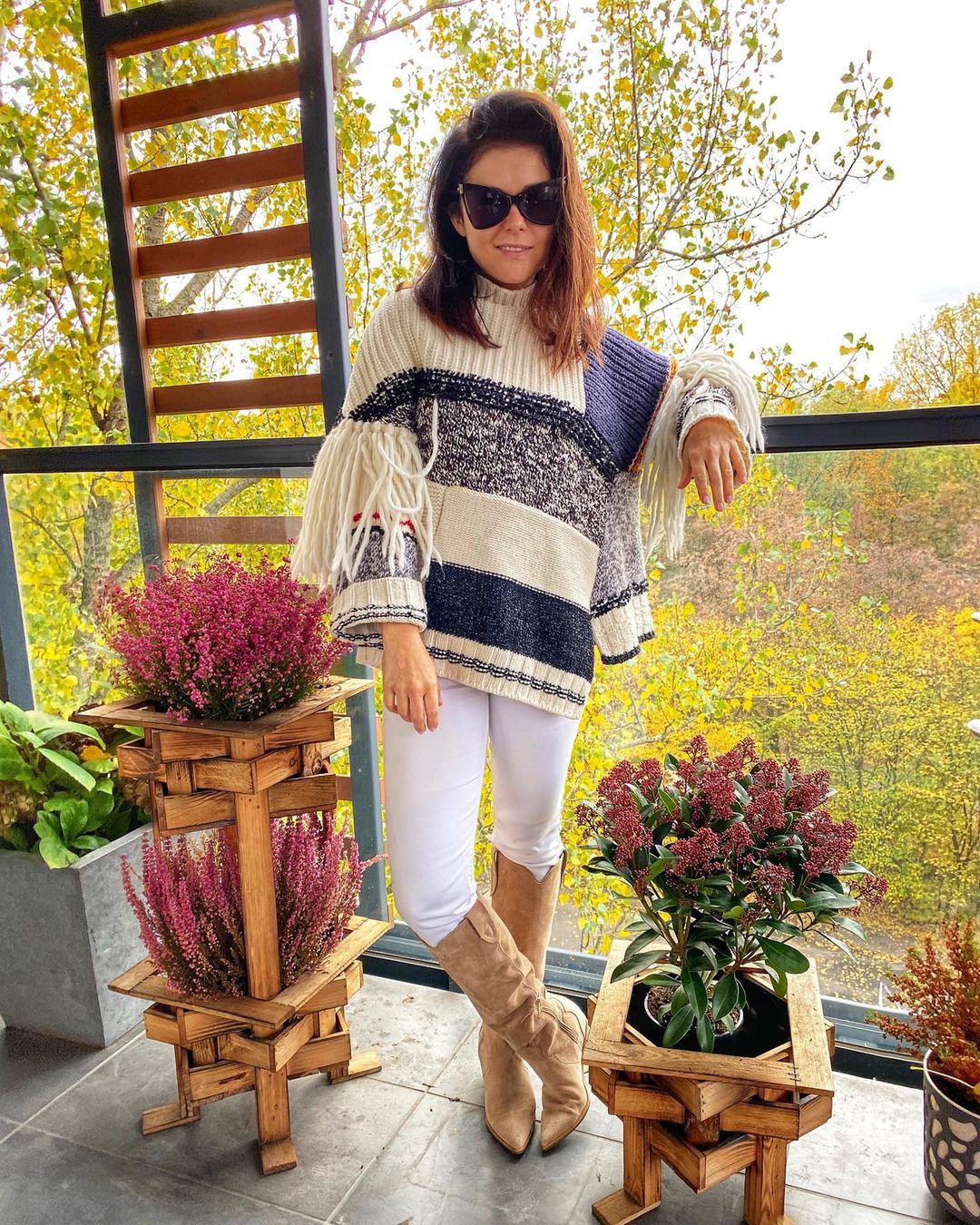 Katarzyna Cichopek - balkon