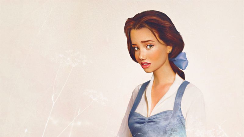 Panie z bajek Disneya - realistycznie 1