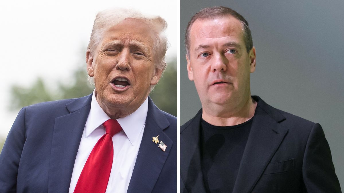 Miedwiediew odpowiada Trumpowi