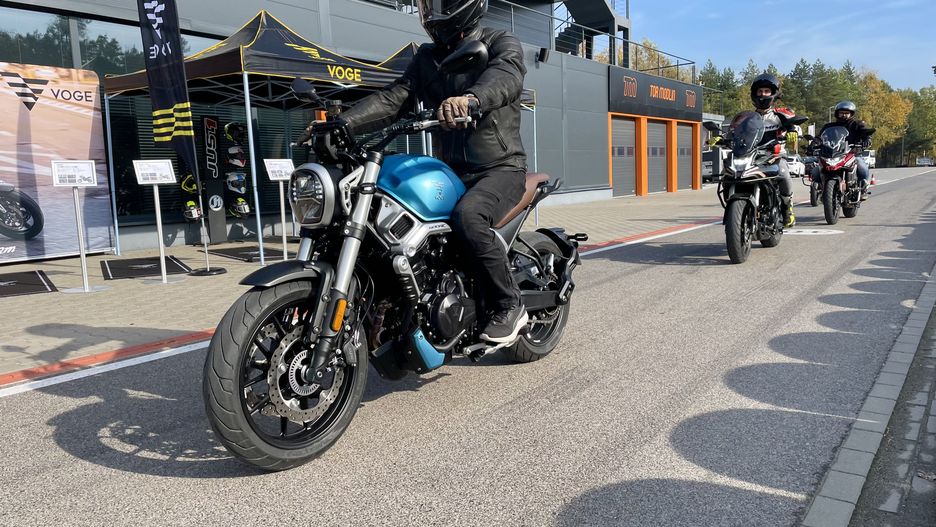 Motocykle Voge na torze