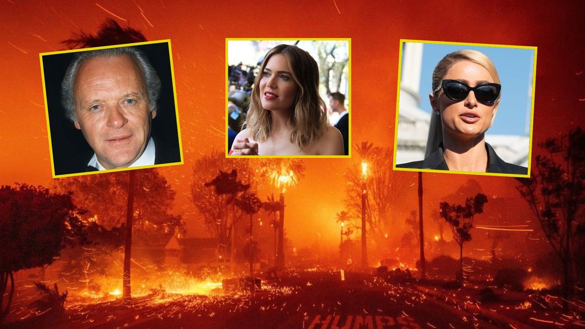 Gwiazdy tracą domy w wyniku niszczycielskich pożarów w Los Angel