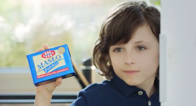 Mlekovita jako „duma polskiej gospodarki” reklamuje Masło Polskie (wideo)