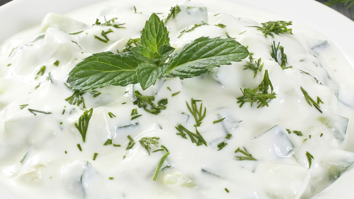 Mizeria po śląsku wygląda prawie jak tzatziki
