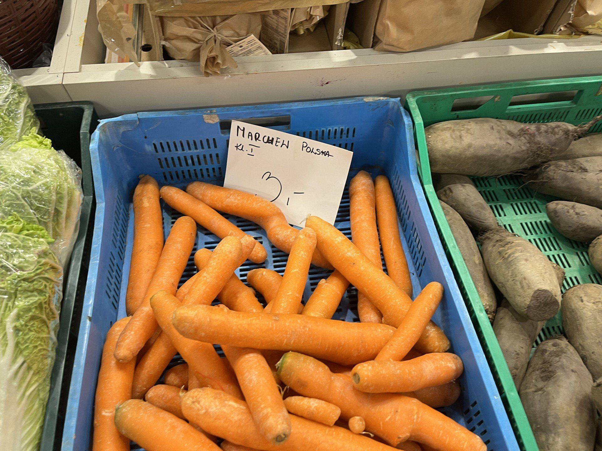 Ceny warzyw na Bałuckim Rynku