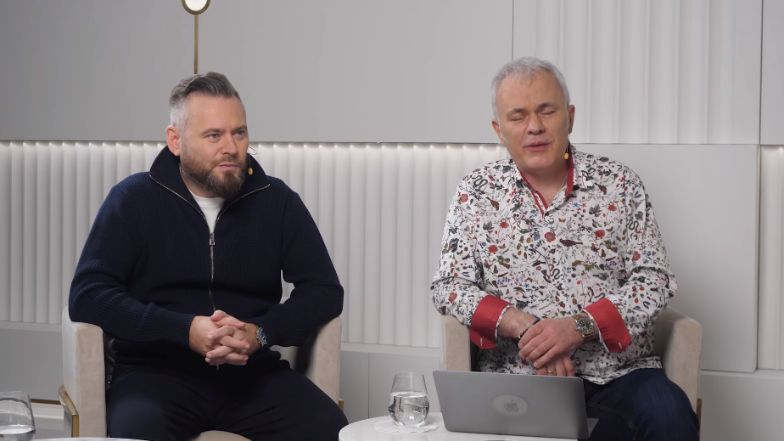Krzysztof Stanowski tłumaczy się ze stroju wybranego na wywiad z prezydentem