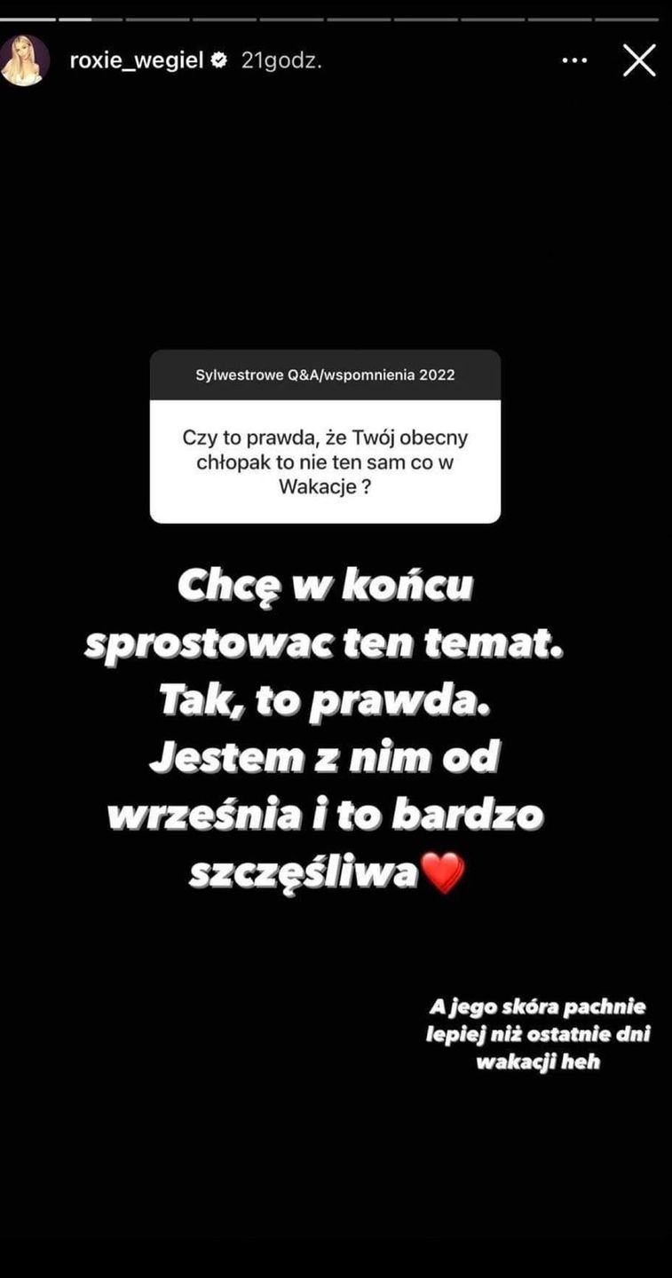 Fani spekulują, kto jest nowym chłopakiem Roksany Węgiel