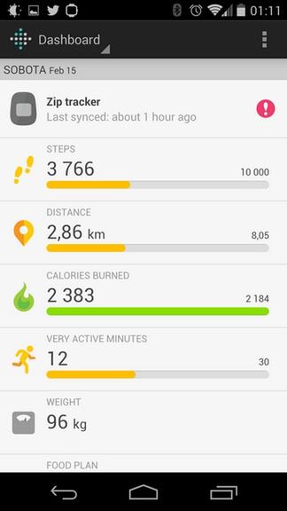 Fitbit Zip - idealny na początek przygody z lifeloggingiem [test] 7