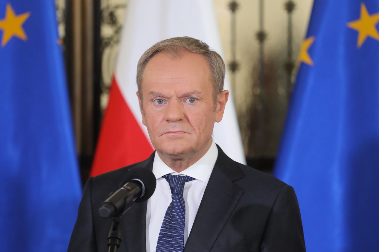 "Wstyd". Tusk reaguje na słowa Dudy