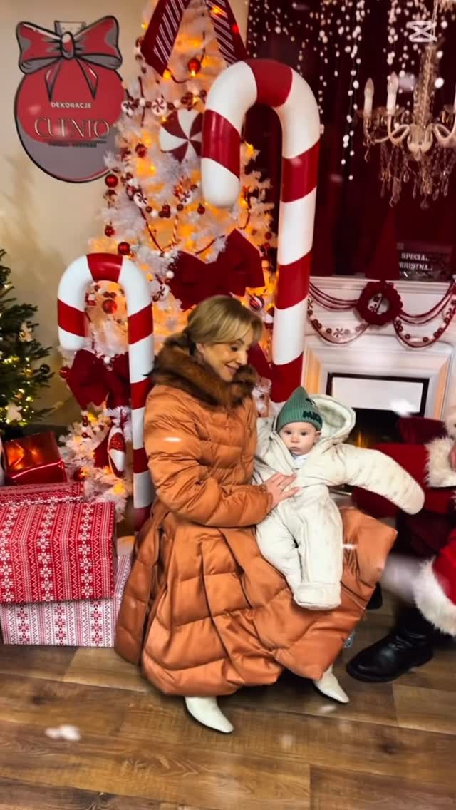 Danuta Martyniuk z wnukiem