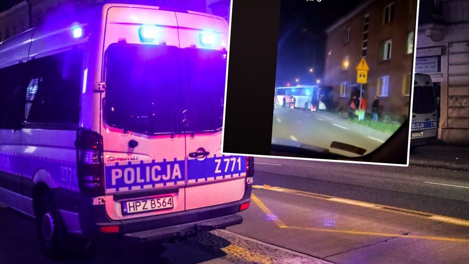 Autobus wjechał w blok mieszkalny. Kierowca trafił do szpitala