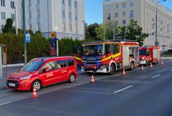 Pożar w warszawskim metrze. Linia M1 nie jeździ