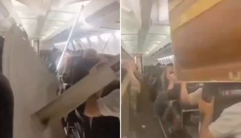 Boeing 737 zaczął się sypać. Nagranie z Iranu podbija sieć