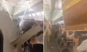 Boeing 737 zaczął się sypać. Nagranie z Iranu podbija sieć