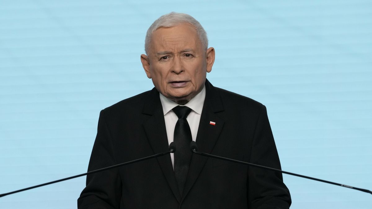 Konferencja prasowa Jaros?awa Kaczy?skiego i Mariusza B?aszczaka
29.01.2025 Warszawa Konferencja prasowa Prezesa PiS Jaroslawa Kaczynskiego oraz Przewodniczacego KP PiS Mariusza Blaszczaka fot. Marysia Zawada/REPORTER 
N/z: Jaroslaw Kaczynski
Marysia Zawada/REPORTER