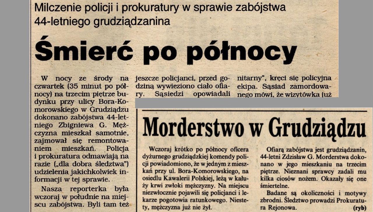 Tak o zbrodni pisały "Nowości"oraz "Ilustrowany Kurier Polski"