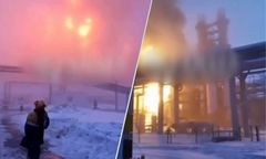 Kolejny cios w przemysł Putina. Pożar w dwóch rafineriach