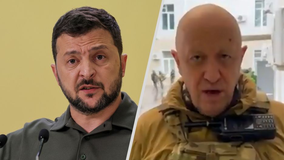 Wołodymyr Zełenski o śmierci Prigożyna