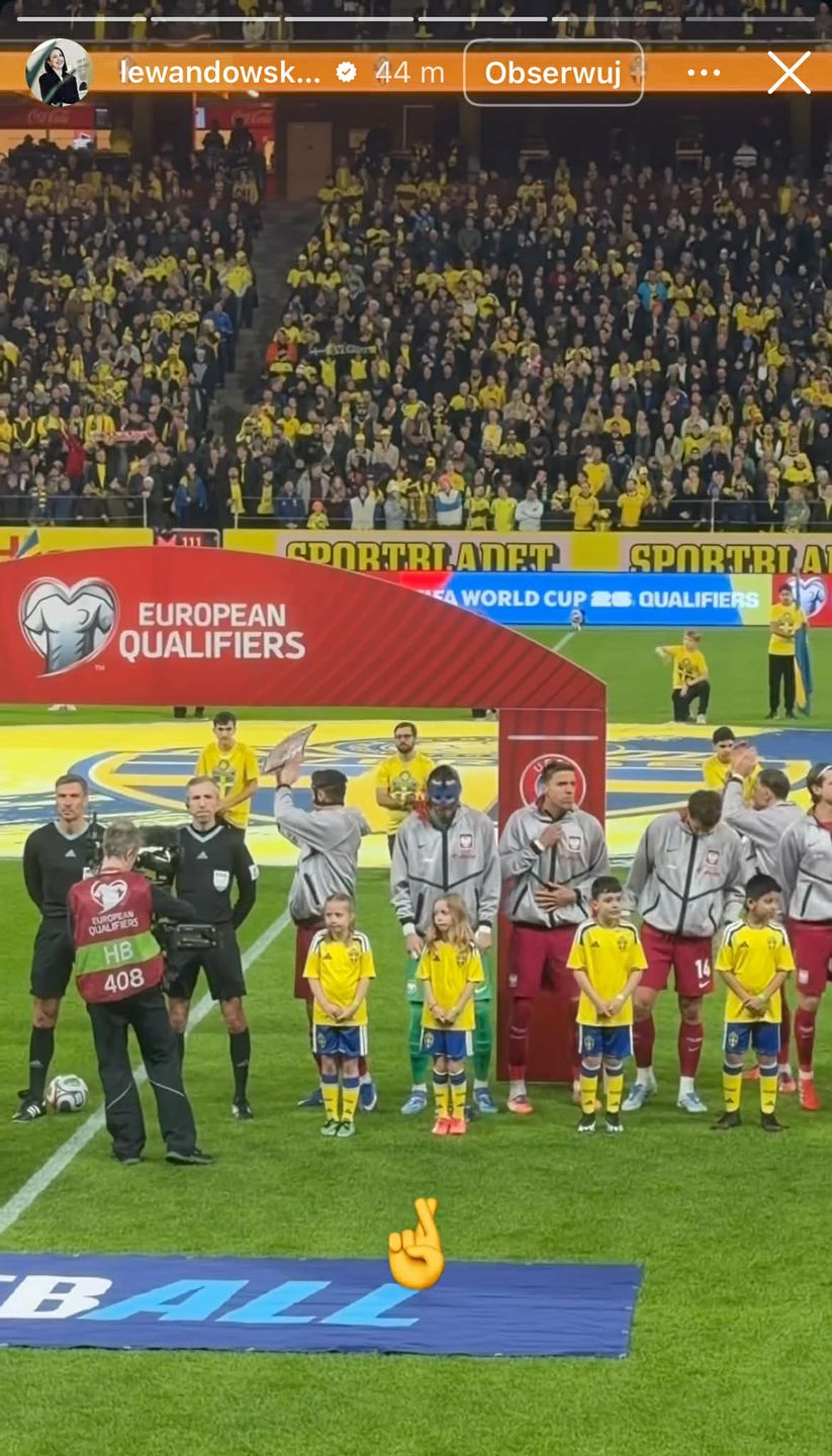 Rodzinka wspiera Lewandowskiego