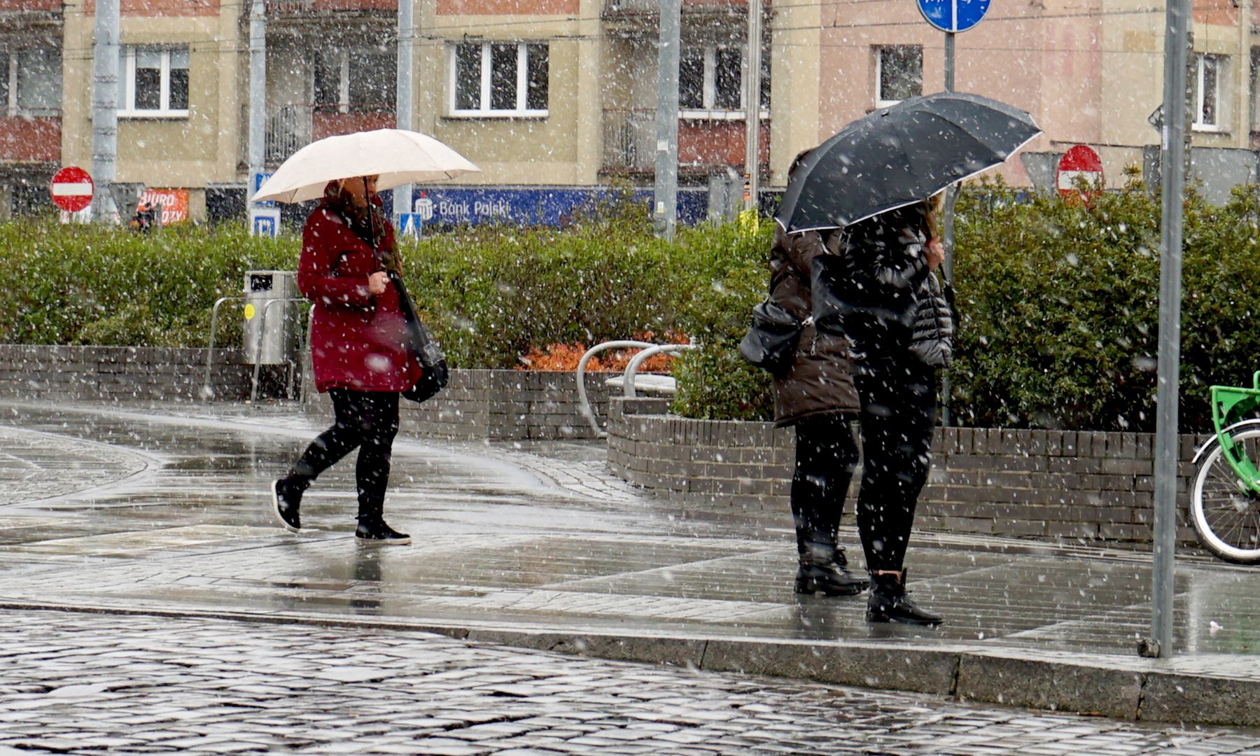 Pogoda w Warszawie w niedzielę 3 stycznia. Dużo chmur i śnieg z deszczem