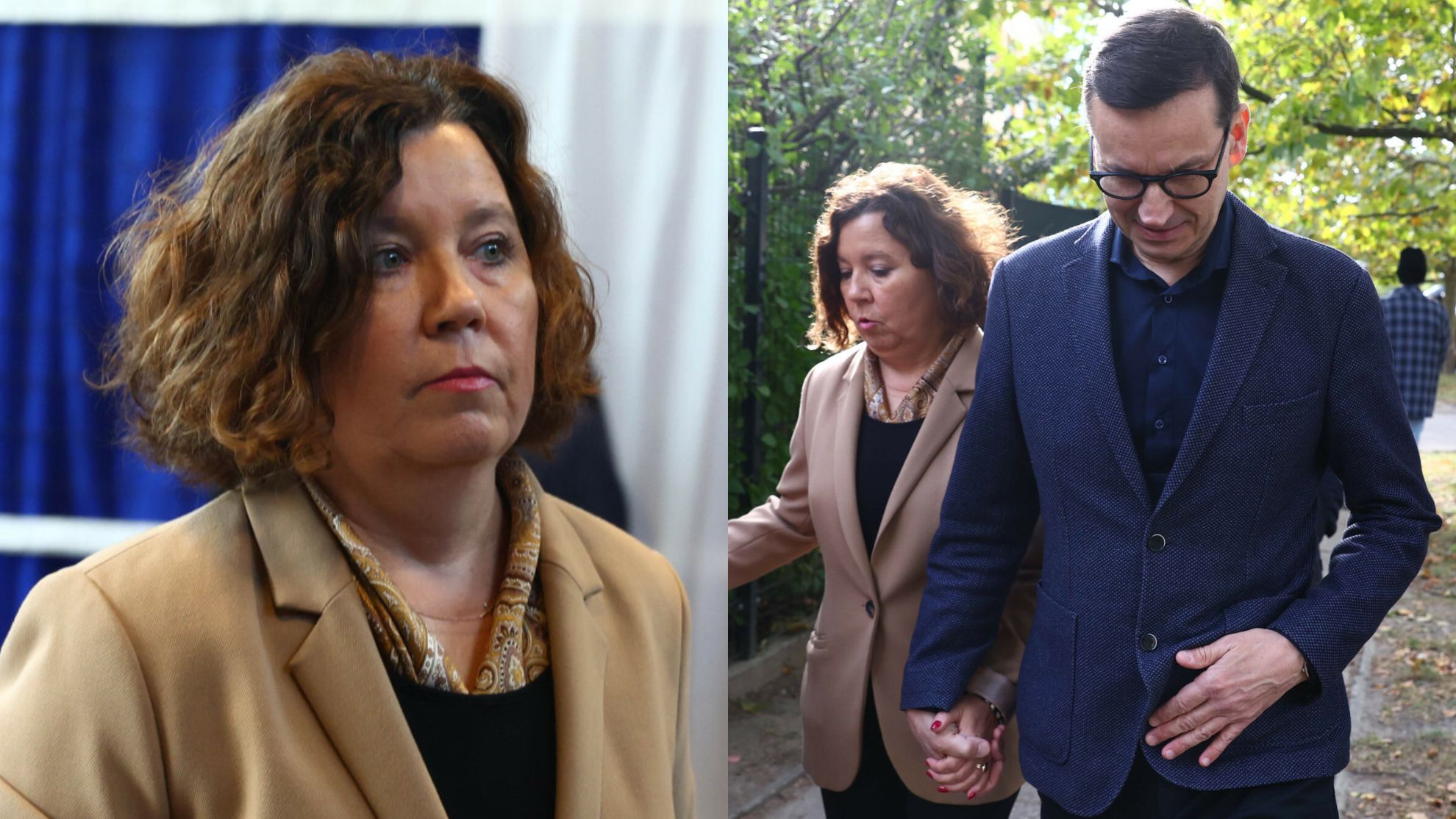 Iwona i Mateusz Morawieccy