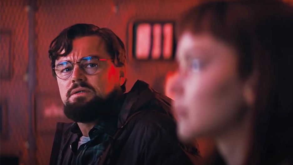 Leonardo DiCaprio w filmie "Nie patrz w górę".