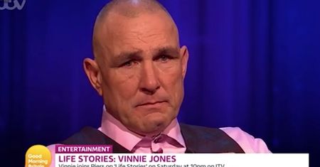 Vinne Jones rozpłakał się na wizji. Wystarczyło, że zobaczył archiwalne nagranie
