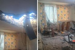 Tak wygląda dom w Wyrykach po upadku rosyjskiego drona [ZDJĘCIA]