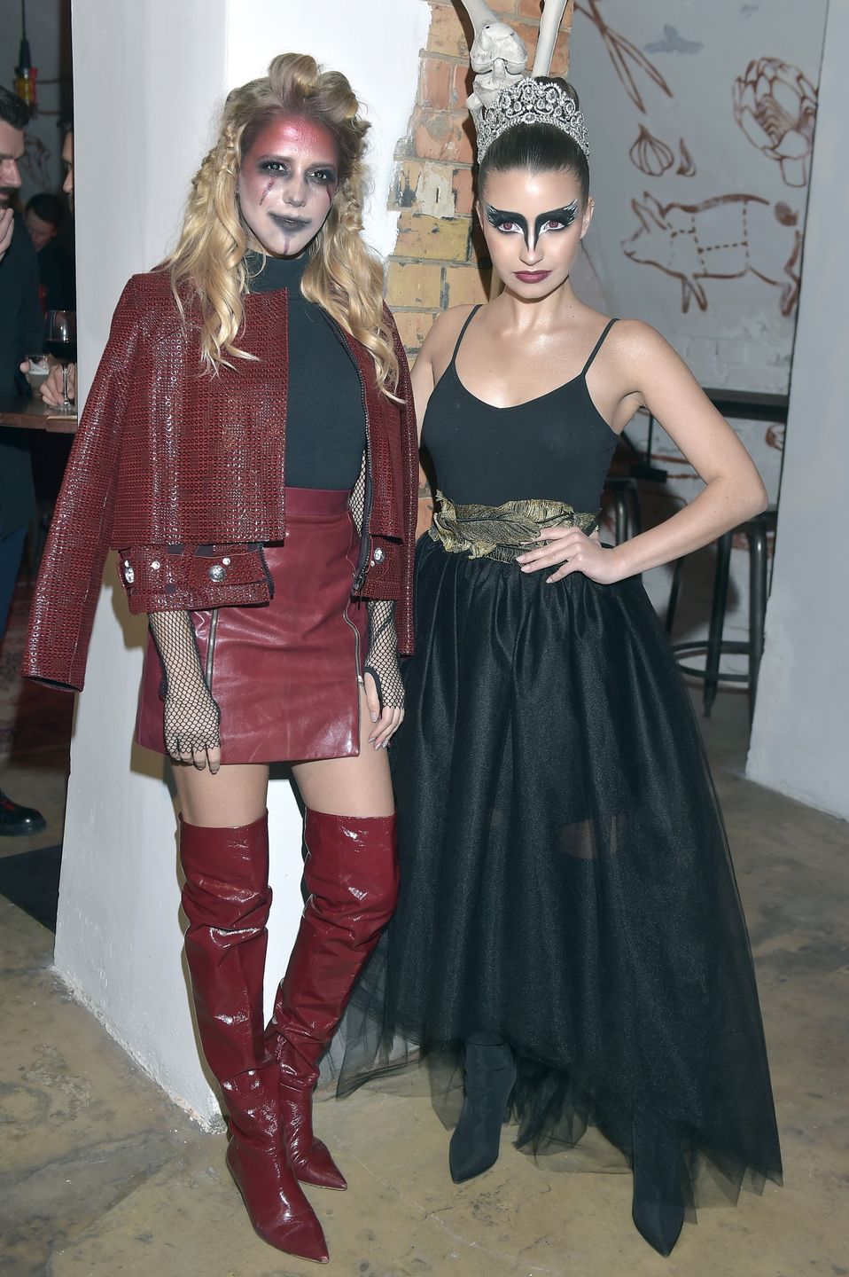 Julia Wieniawa i Jessica Mercedes w 2017