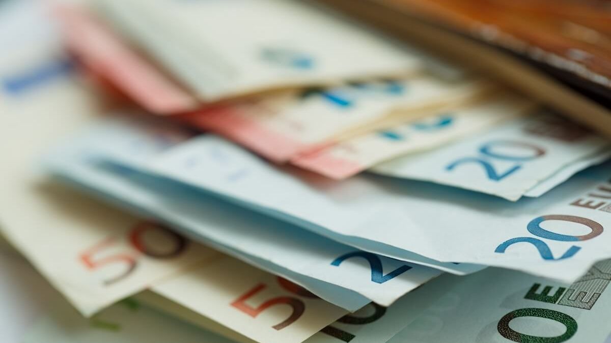 Pieniądze w walucie euro