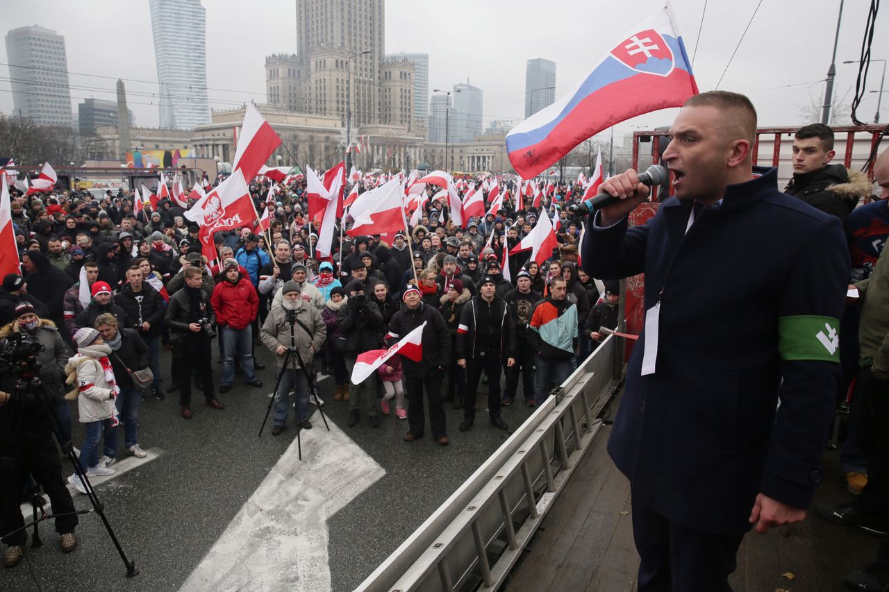 Bąkiewicz o Marszu Niepodległości: szukamy legalnych rozwiązań, możliwa jest zmiana trasy