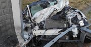 Auto się złożyło. Tragedia na A4