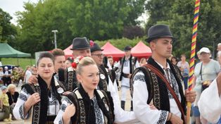 Spotkania Bukowińskie w Pile. Tak wyglądała parada zespołów z Polski, Rumunii i Ukrainy