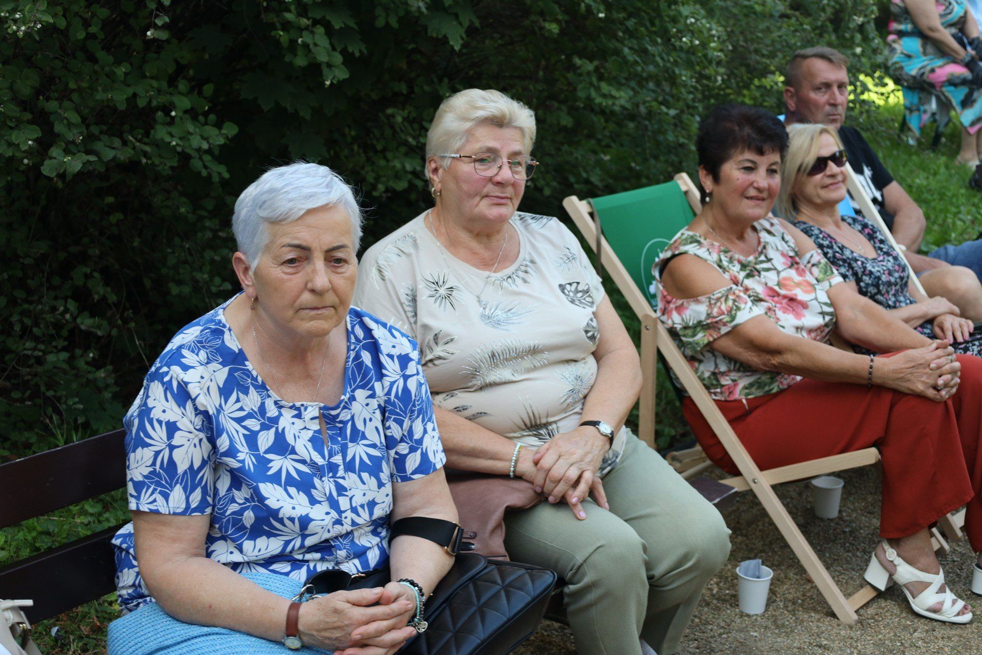 Podczas imprezy nie brakowało wykładu o ogrodach oraz koncertu zespołu &#34;Przyjaciele&#34;