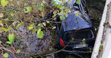 Straciła panowanie nad samochodem. Wpadł do rzeki