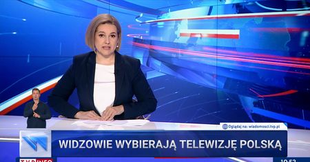 "TVP nokautuje konkurencję". "Wiadomości" znowu pokazały tylko korzystne wyniki