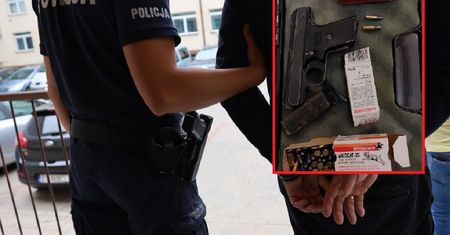 Zastrzelił kota sąsiadki. W domu miał broń i narkotyki