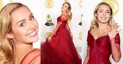 Miley Cyrus "JAK KSIĘŻNICZKA" pozuje na rozdaniu Grammy (ZDJĘCIA)