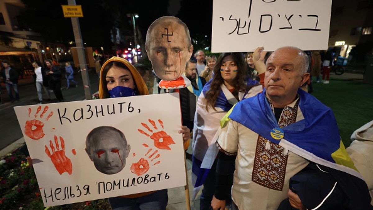 Nie tylko mieszkańcy europejskich państw wyrażają oburzenie z powodu napaści Rosji na Ukrainę 